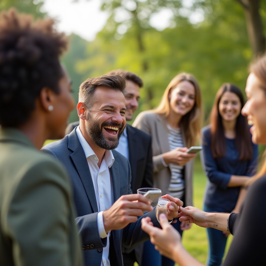Actividad de team building al aire libre